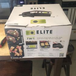 Green pan elite seven in one grill brand new in the box