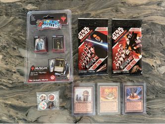 MTG Antiquities Urza’s Mine & Power Plant + World’s Smallest MTG + Star Wars