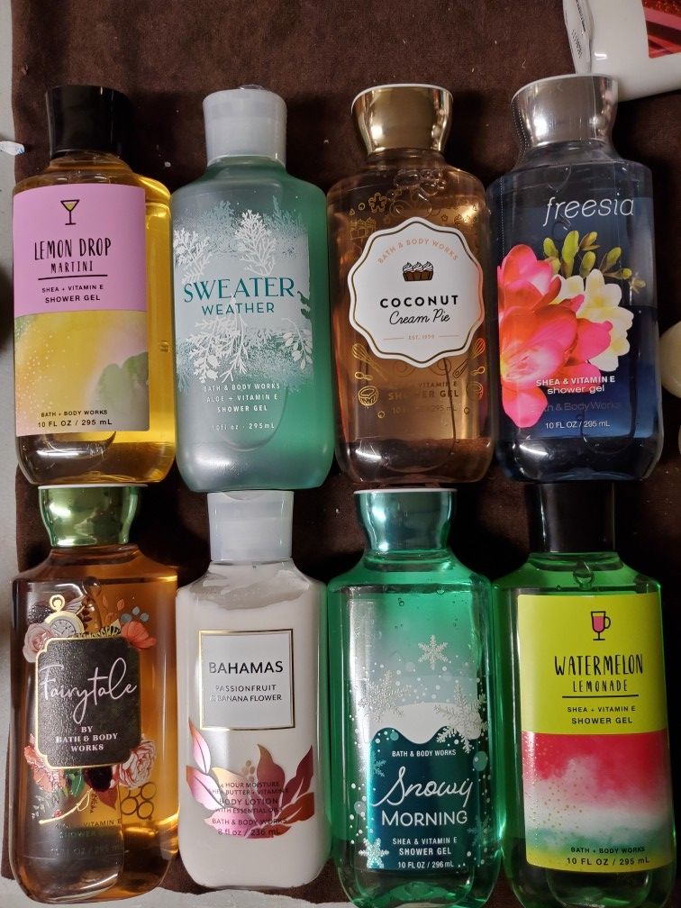 New B & B shower Gels  Each