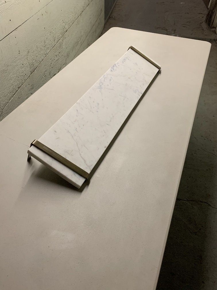 24" and 36" Marble Shelves