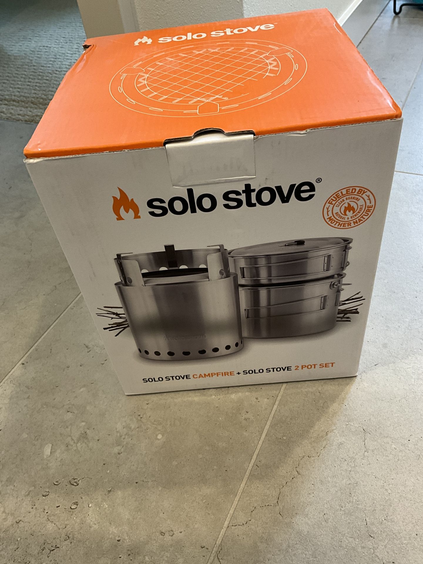 New Solo Stove Campfire With 2 Pots