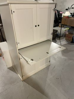 Hidden Desk Cabinet for Sale in North Aurora, IL - OfferUp