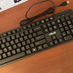 New Asus Wired Mouse And Keyboard 