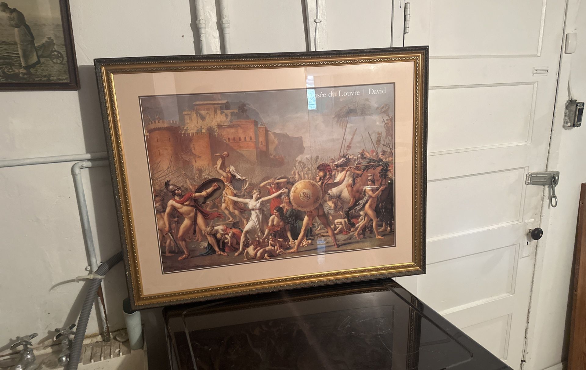 Ancient Battle - Les Sabines by Jacques-Louis David