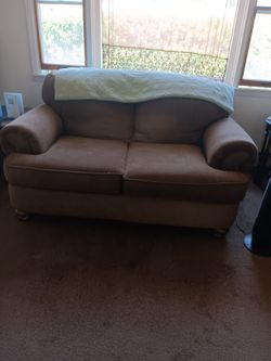 Sofa and loveseat