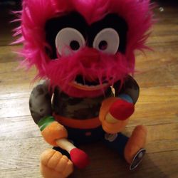 Muppets Babies Rockin' Animal Animated Plush Talks Sings Drums Rocking, Tested