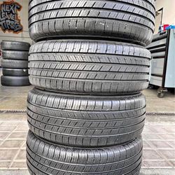 205/55r16 Michelin Tires Cón 80% De Vida Las 4 