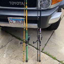 Meet Hunter With Penn 8000 Combos Catfish Rod Big Game for Sale in Lemont,  IL - OfferUp