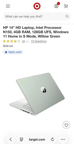HP laptop