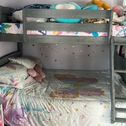 Bunk Bed Solid Wood $250