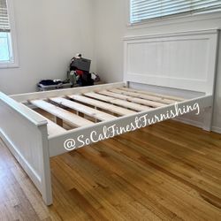 Queen Bed Frame - No Mattress 