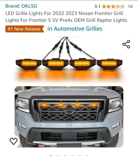 Lights For Nissan Frontier Etc