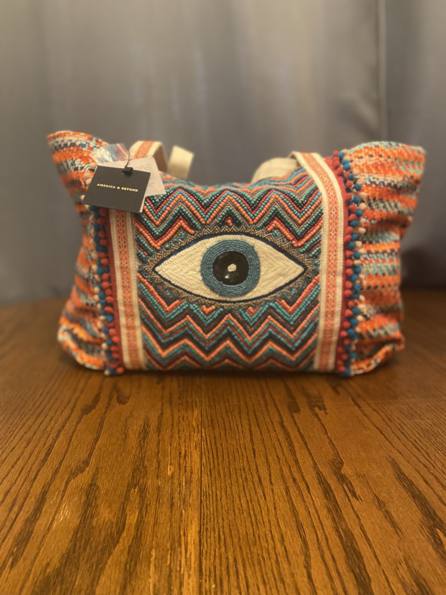 America & Beyond Tote with Tags