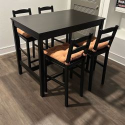 Bar Table Dining Set