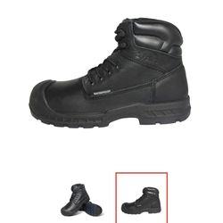 Vulcan Black Leather New Work Boot $40