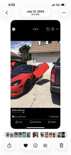 Corvette Door Hinges
