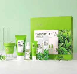 6pcs Green Tea Skincare Set High Rating