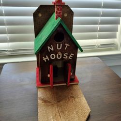 Hand Built Squirrel Feeder