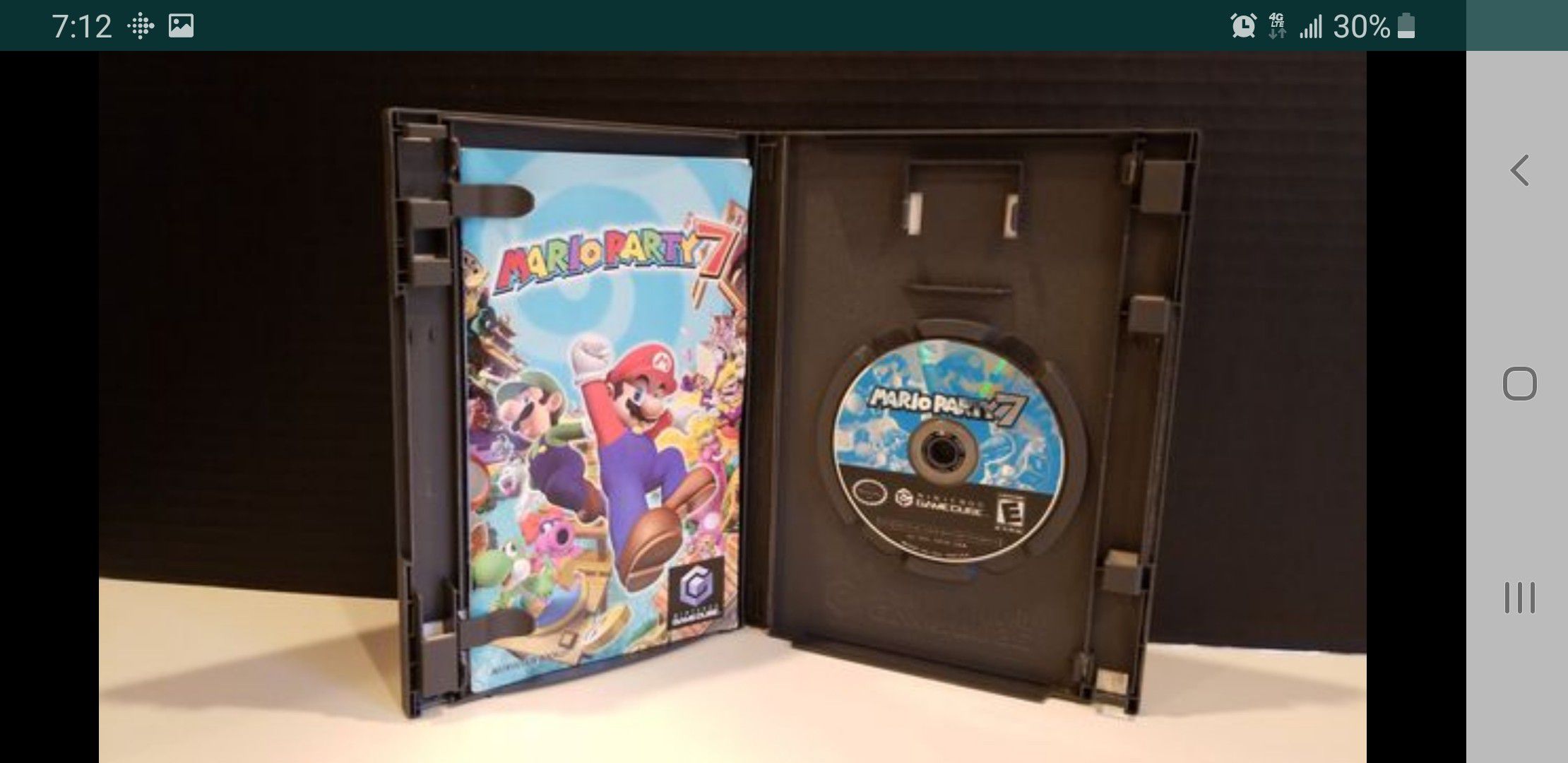 Mario Party 7 Rare Nintendo Game Wii and Gamecube