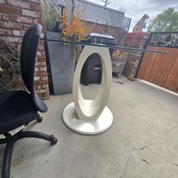 Glass Top Table