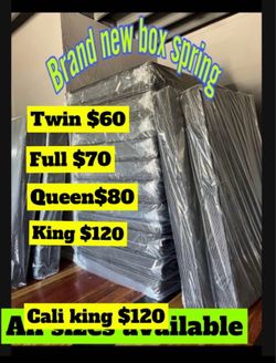Box springs / all sizes available