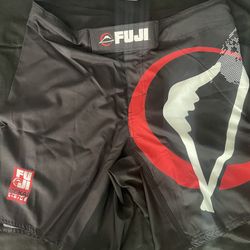 Fuji Jiujitsu BJJ MMA Grappling Shorts Size 34