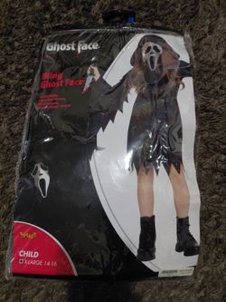 Ghost face costume