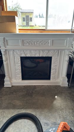 Electronic fireplace