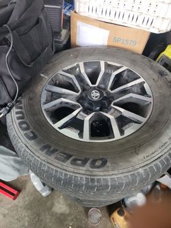 Toyota rims stock 17rims