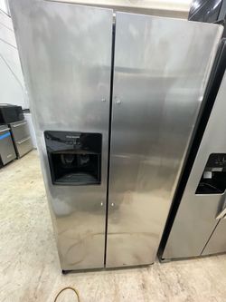 ✨ Stainless Steel Side-by-Side Refrigerator ✨