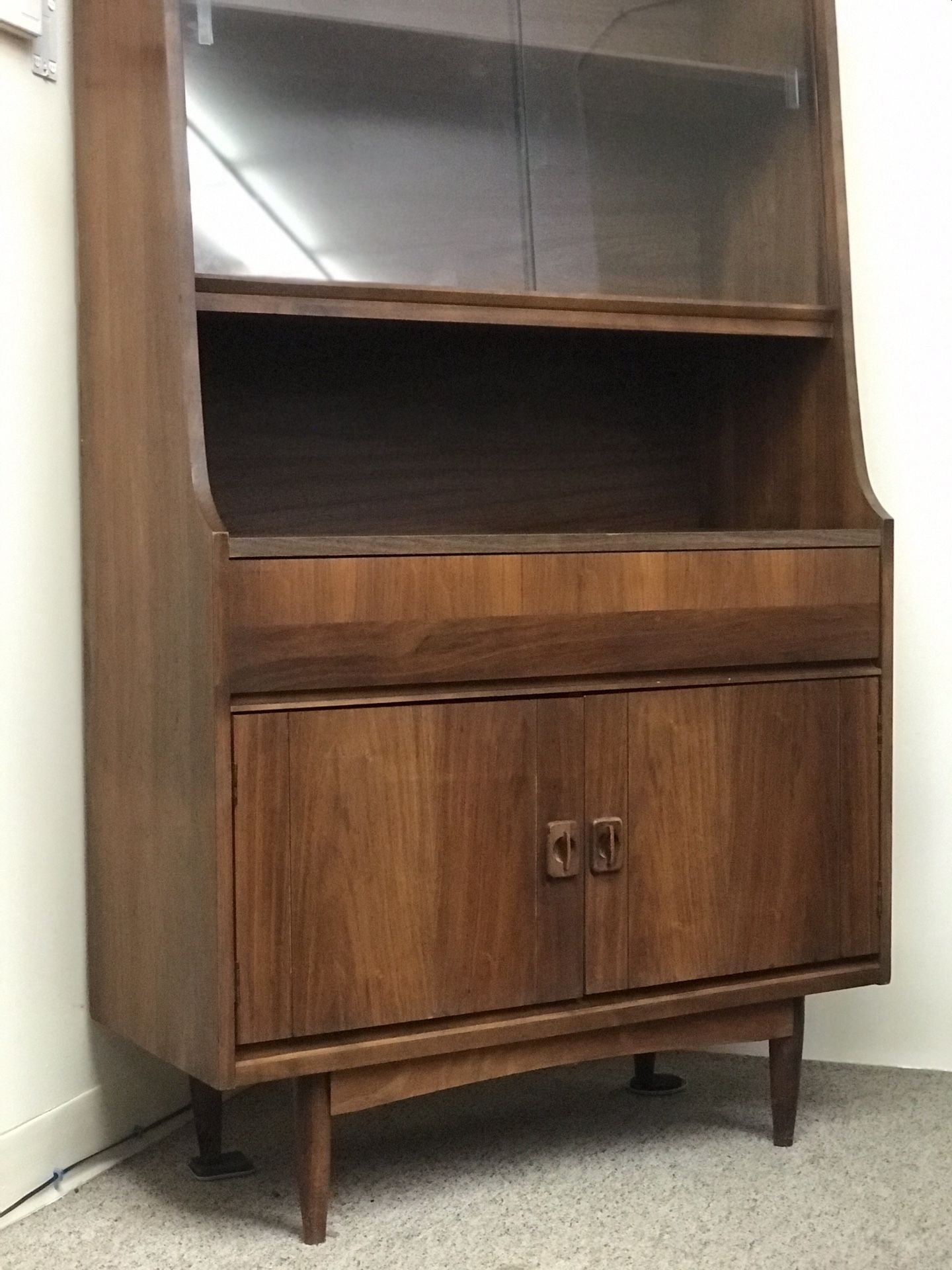 Vintage Mid Century Modern Cabinet Hutch Seattle