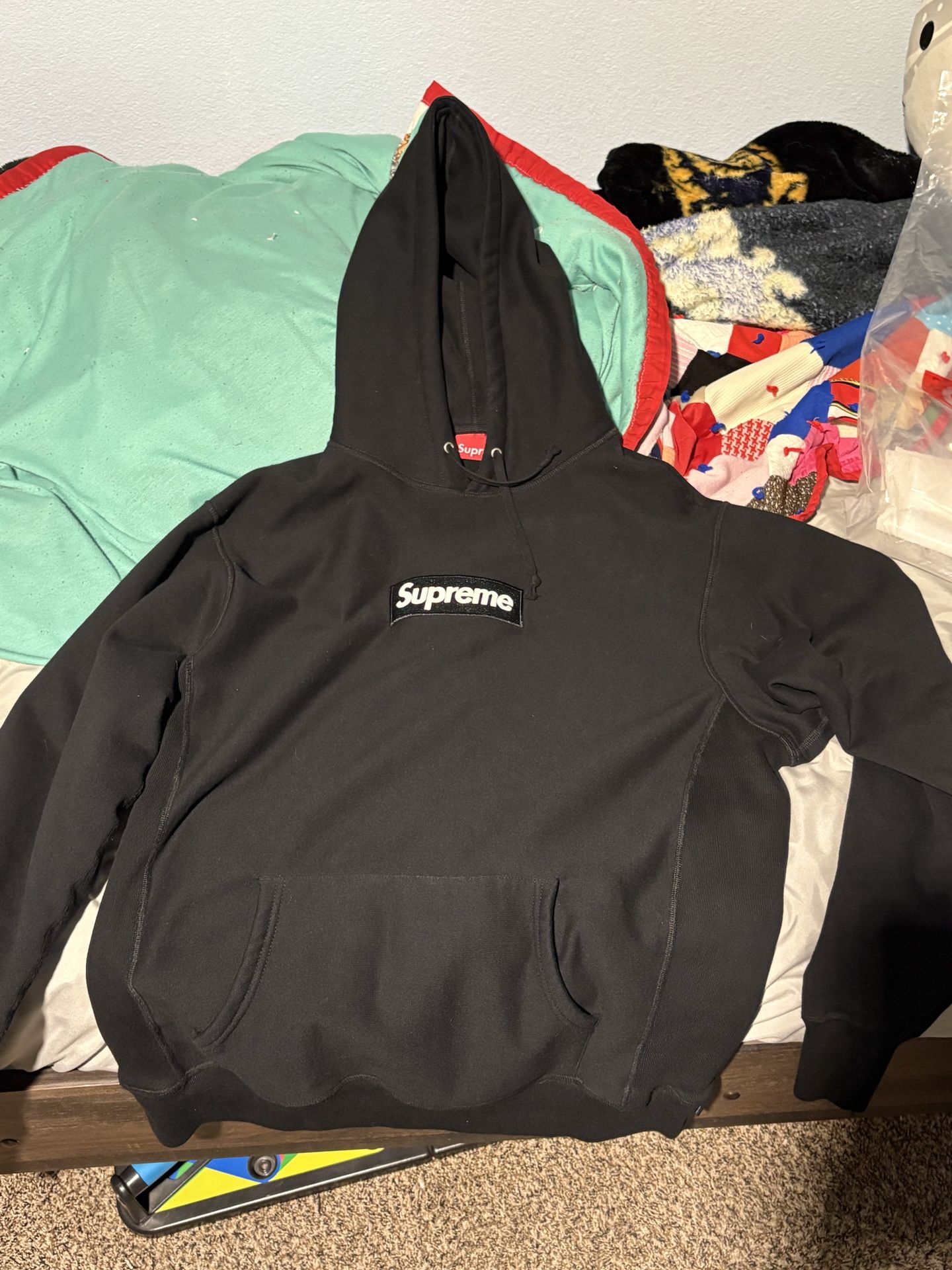 2024 Black Supreme Box Logo Vnds