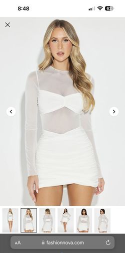 White Adorable Dress 