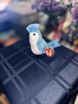 ROCKET THE BLUE JAY - 1997 Ty Beanie Baby