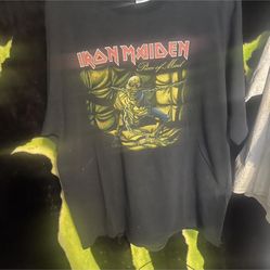 OG 1983 World Peace Tour IRON Maiden T Shirt 🔥🔥🔥