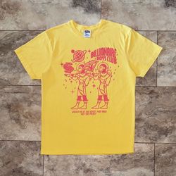 Billionaire Boys Club BBC Discover SS Tee Aspen Gold Yellow T-Shirt Size Large
