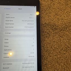 iPad 5th generation 