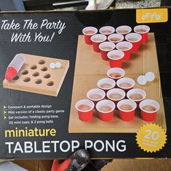 Tabletop pong