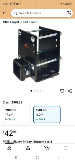 Rv bumper receiver