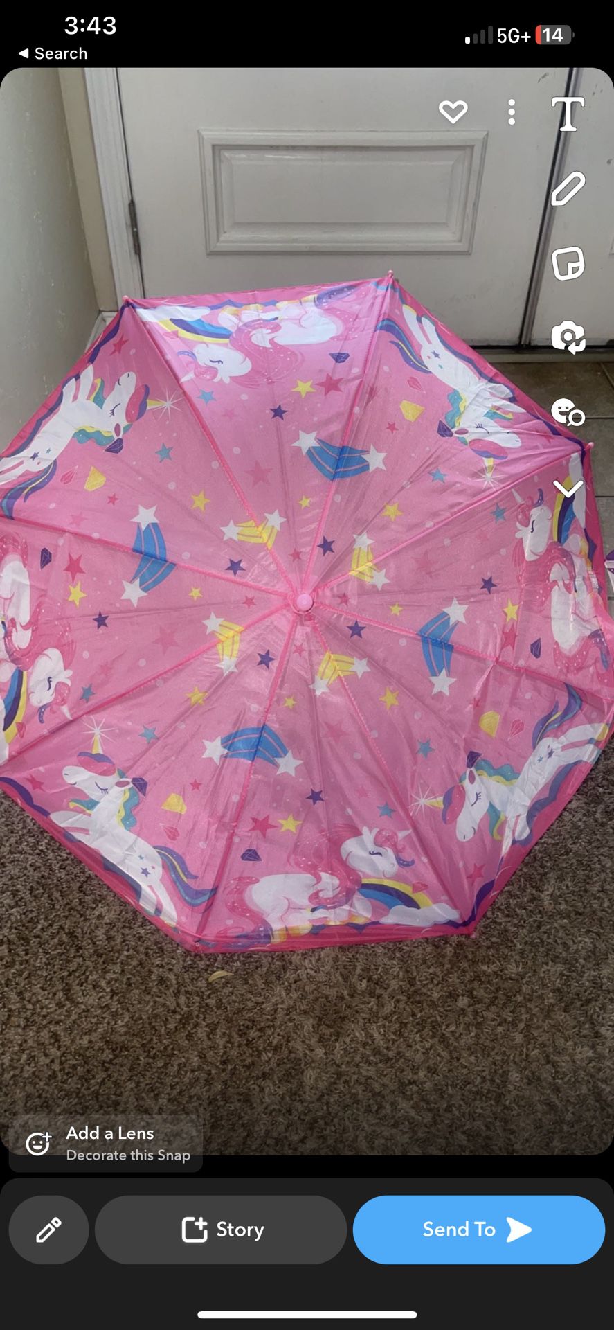 3 Kids Umbrellas 