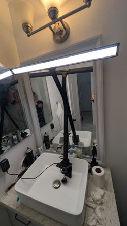 Garage or office led light fixture