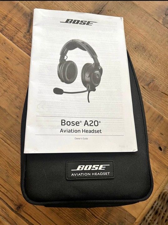 Bose A20 aviation headset