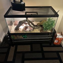 50 Gallon Tank With Accessories 
