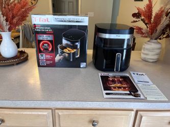 T-fal Infrared Air Fryer 2.0, 7.3 Qt, Black
