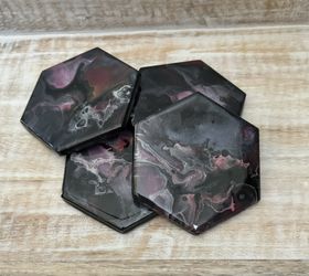Ceramic Tile Hexagon Coasters
