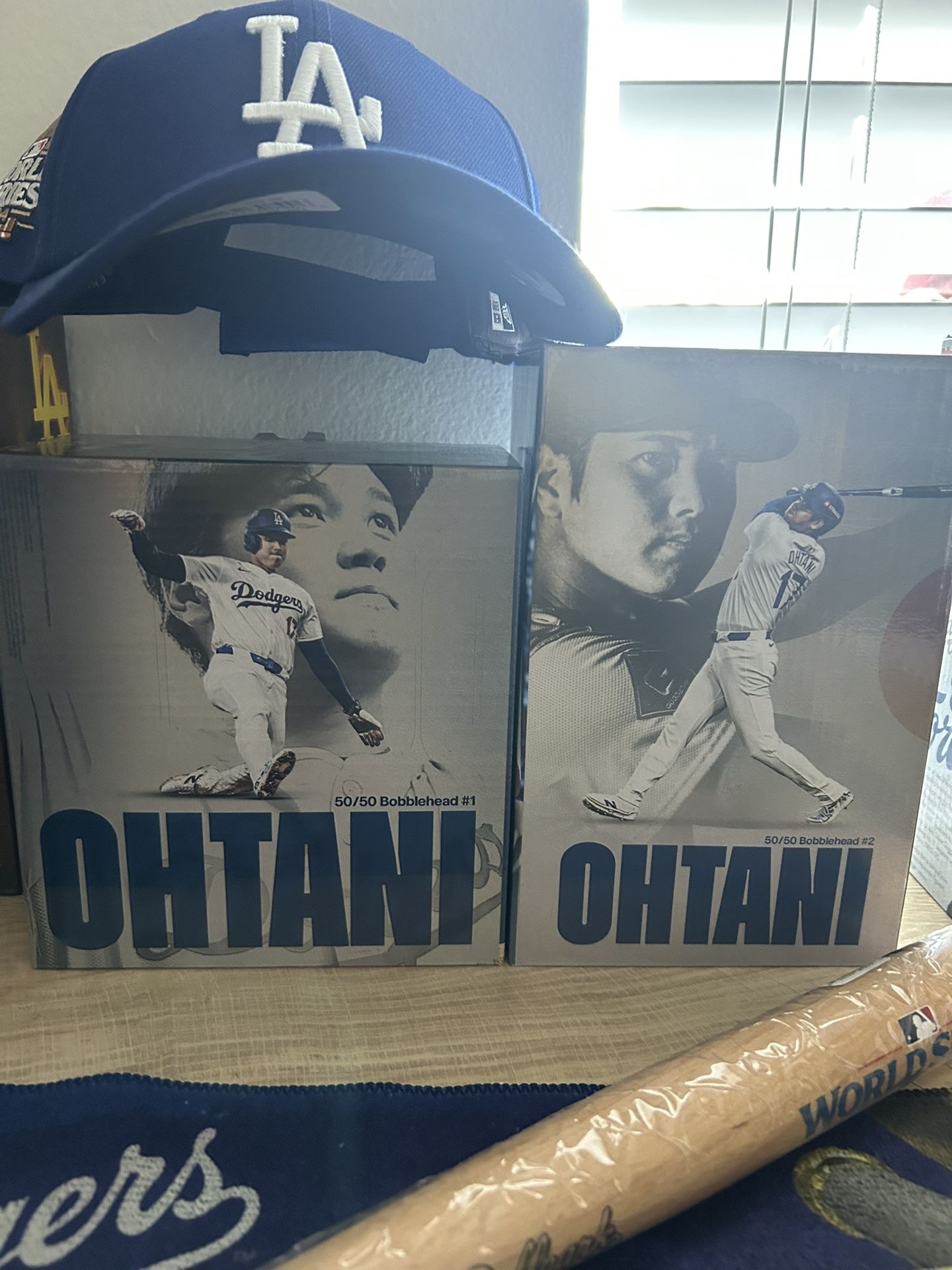 Ohtani Combo Set 50/50 Bobbleheads