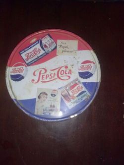Pepsi cola tin