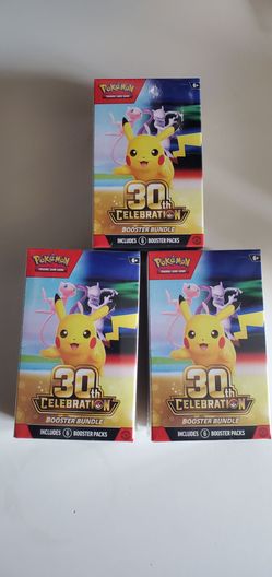30th Celebration booster bundles
