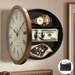 New Wall-Mounted Clock Safe
