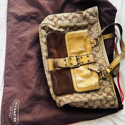 Bolsa Coach  En Buenas Condiciones 